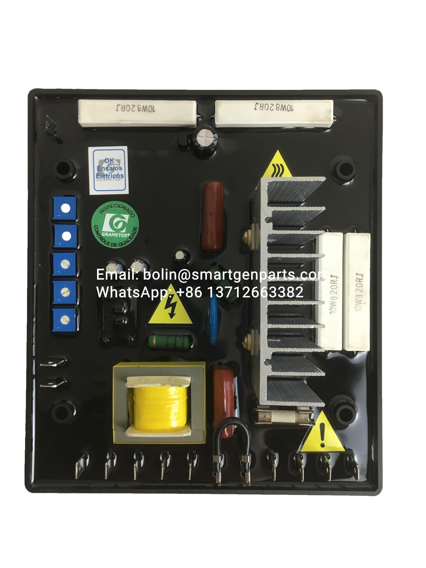 Regulador de Tensão GRT7-TH4E / GRT7-TH4PE GRAMEYER GRT7-TH4E 5A Automatic Voltage Regulator AVR